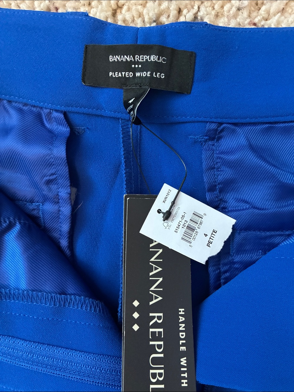 Banana Republic Pants in Royal Blue - Picture 2 of 6